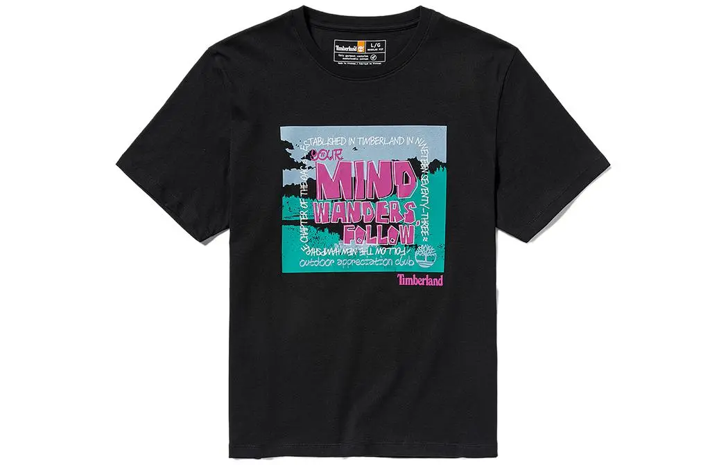 Timberland T Shirt Unisex Black