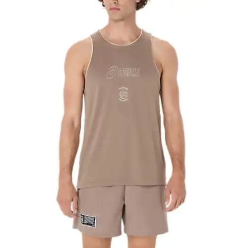 ASICS MIDTOWN KRAKENS Tank Top Men's Oil Cloth Gray