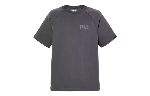 Timberland T Shirts Men's Dark Gray Crew Neck Moderate Straight Fit