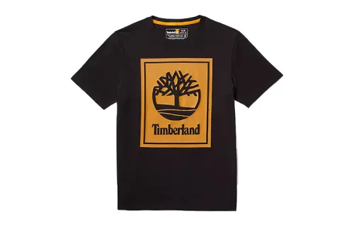 Timberland Set in Sleeve T Shirt Men's Black