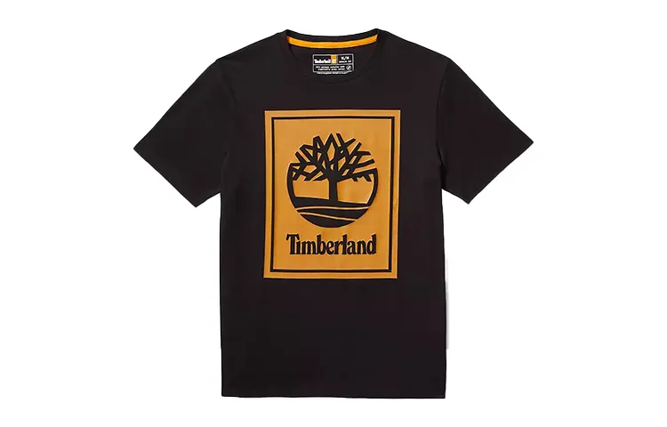 Timberland Set in Sleeve T Shirt Men's Black
