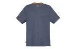 Timberland T Shirts Men's Dark Blue Crew Neck Moderate Straight Fit