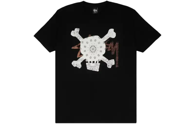 Stussy Paisley Skull Tee