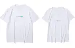 Li Ning T Shirts Unisex 2 Pack White Crew Neck Moderate Straight Fit