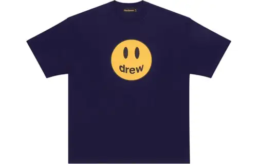 Drew House T Shirt Men's Dark Marine Blue
