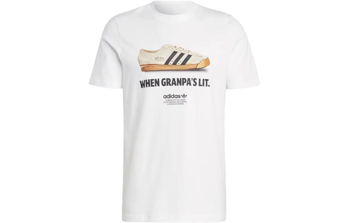 Adidas Originals Graphics New Age T Shirt Men's White