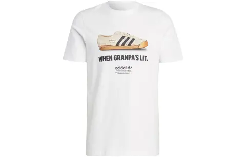 Adidas Originals Graphics New Age T Shirt Men's White