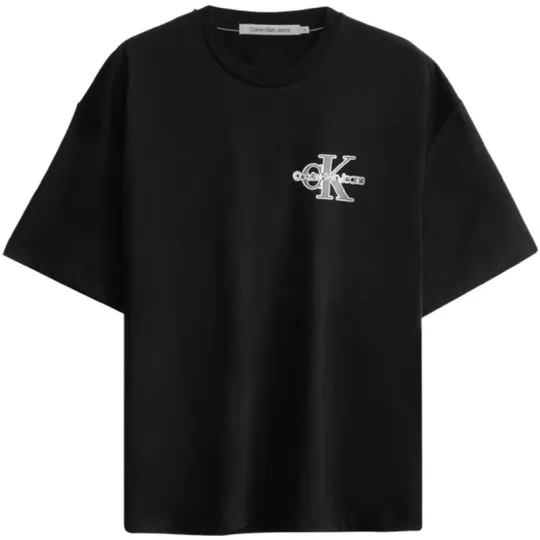 CALVIN KLEIN T Shirt Unisex Space Black