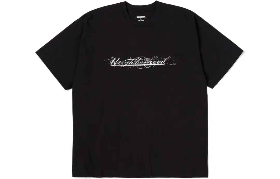 NEIGHBORHOOD T Shirts Men's Crew Neck Moderate Straight Fit