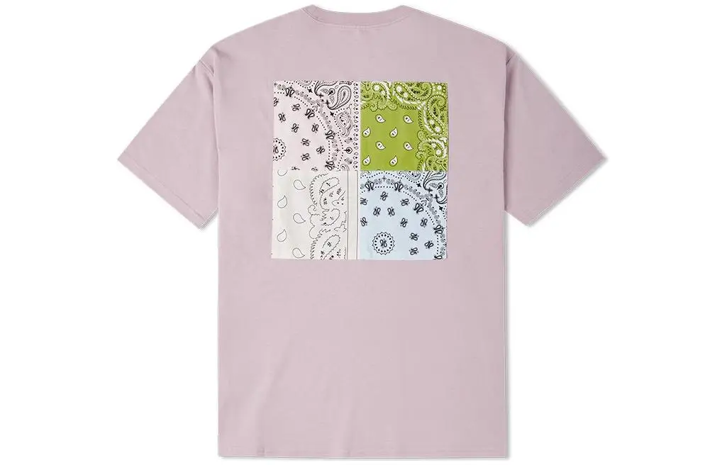 Converse T Shirts Unisex Pink Crew Neck Moderate Straight Fit