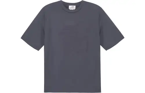 HERMES SS23 T Shirt Men's Lead Gray