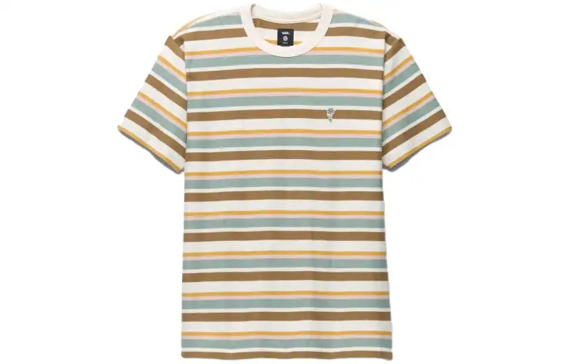 Vans GROWTH GARDEN T Shirts Men's Multicolor Crew Neck Moderate Straight Fit