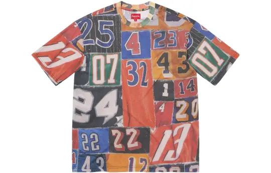 Supreme Jersey Collage S/S Top