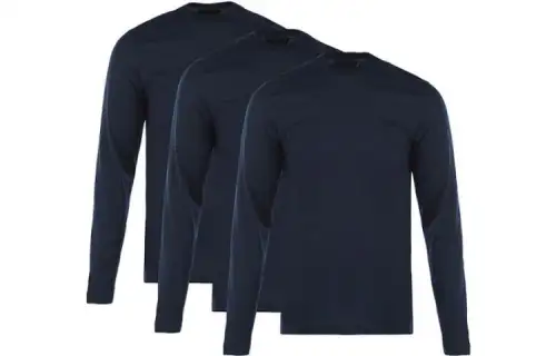 PRADA FW21 T Shirt Men's 3 Pack Marine Blue