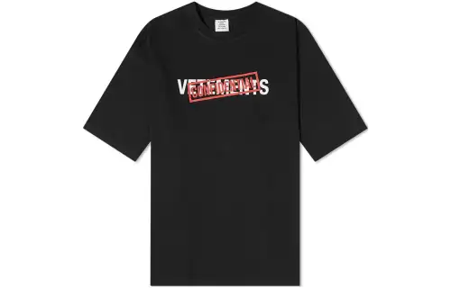 Vetements Confidential Logo T Shirt