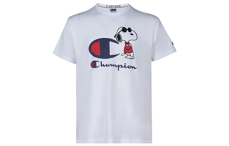 Champion x Peanuts, T Shirt Men's White