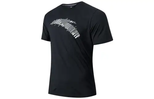 Anta Comprehensive Training Collection Sports Lifestyle Collection T Shirt Men's Black