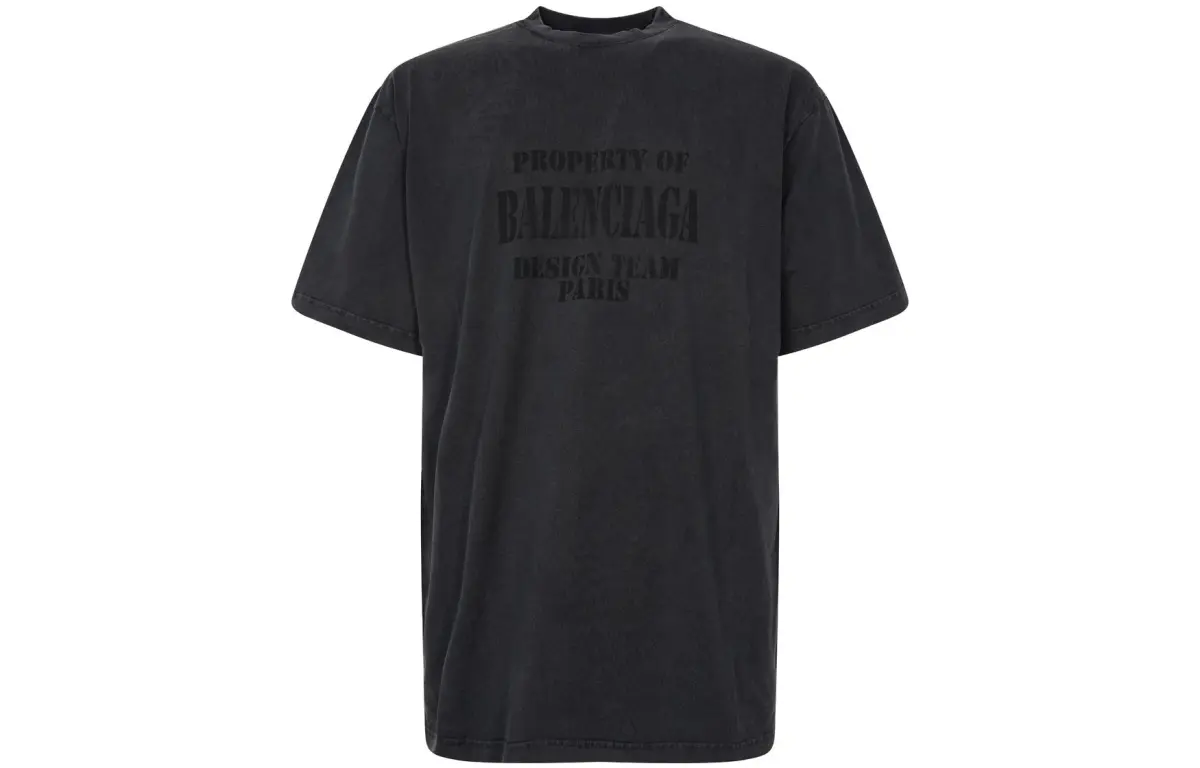 Balenciaga SS22 T Shirt Men's Black