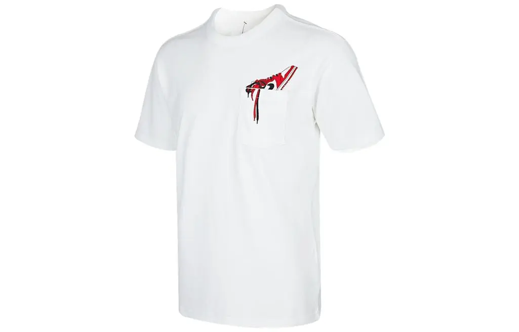 Jordan Set-in Sleeve T-Shirt Men's White