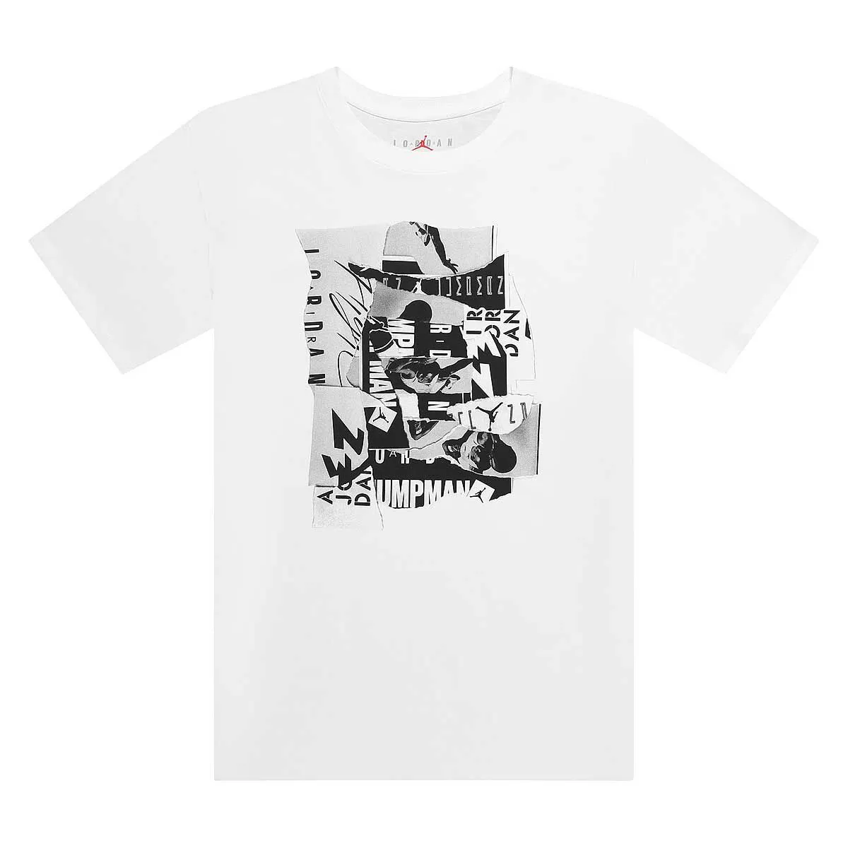Nike Sports Life Collection T-Shirts Men's White Crew Neck Moderate Straight Fit