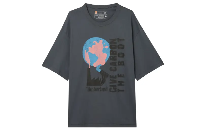 Timberland T Shirt Unisex Rock Cyan