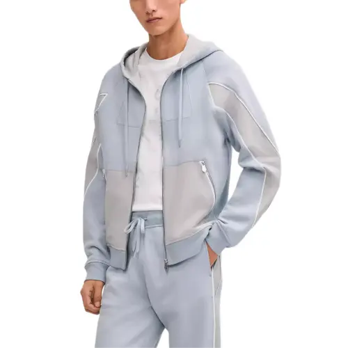 HERMES Jackets & Coats Men's Blue