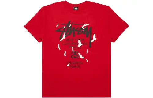 Stussy World Tour Birds Tee