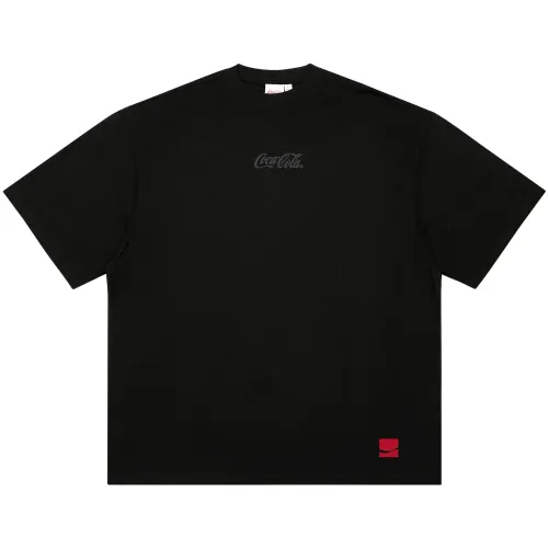 Coca Cola T Shirts Unisex Crew Neck Moderate Straight Fit