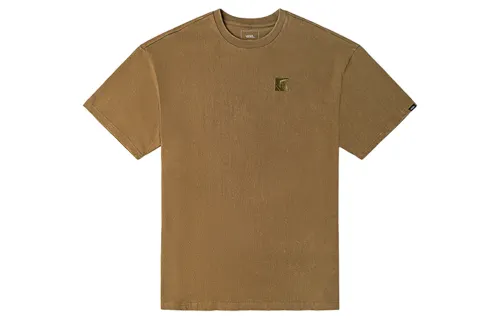 Vans T Shirt Unisex Olive Brown