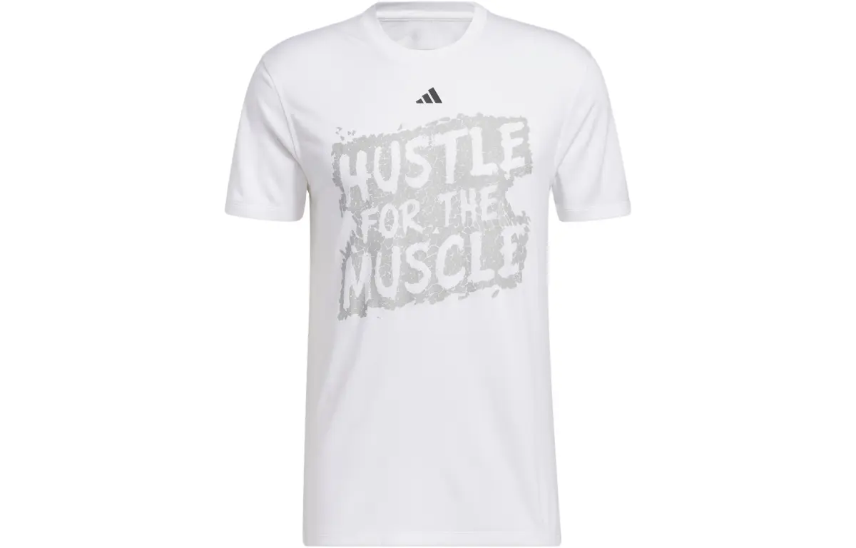 Adidas AEROREADY T-Shirts Men's White Crew Neck Moderate Straight Fit