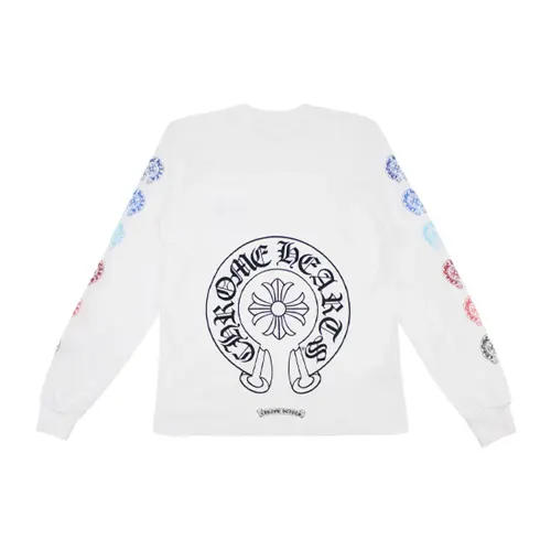 Chrome Hearts Multi Color Horse Shoe L/S T shirt