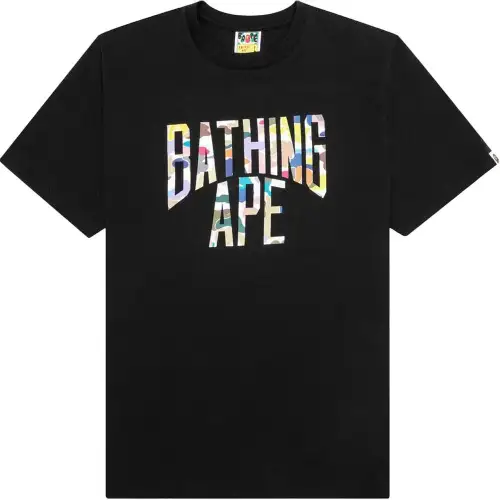 Bape Multi Camo Nyc Logo Tee