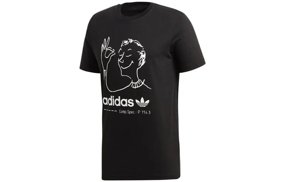 Adidas Originals FUN TEE T Shirt Men's Black