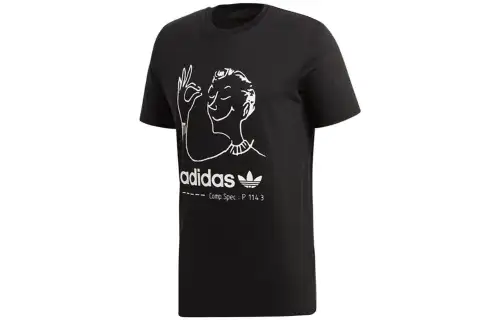Adidas Originals FUN TEE T Shirt Men's Black