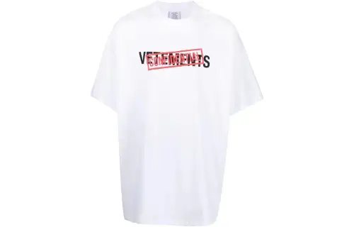 Vetements Confidential Logo T Shirt