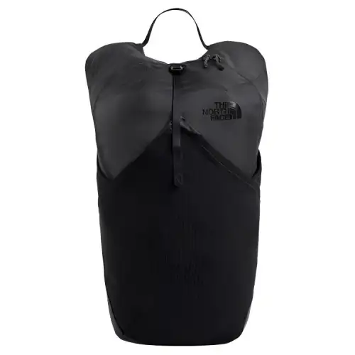 The north face, foldable nylon black backpack with zipper for men and women, for beloved
