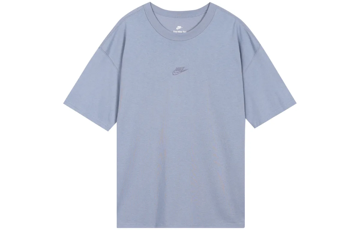 Nike Sportswear T Shirt Men's Gray Slate Blue