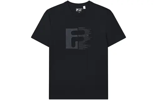 FILA T Shirts Men's Legend Blue Crew Neck Moderate Straight Fit