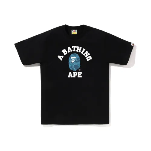 Bape Honeycomb Camo College Tee