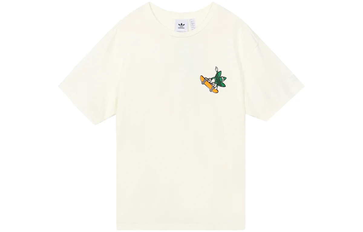 Adidas Originals T Shirt Men's Jade White