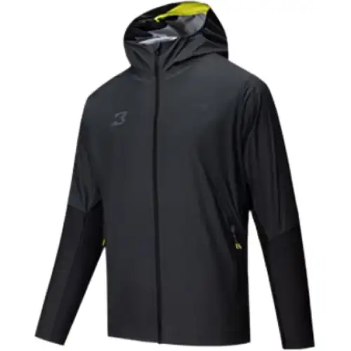 Anta Sports Life Collection Jackets & Coats Men's Ink Gray/Basic Black