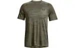Under Armour T Shirts Men's Green Crew Neck Moderate Straight Fit