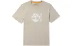 Timberland T Shirts Men's Sand Crew Neck Moderate Straight Fit