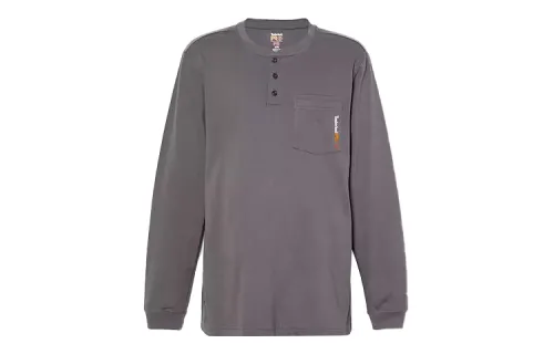 Timberland T Shirts Men's Gray Crew Neck Moderate Straight Fit