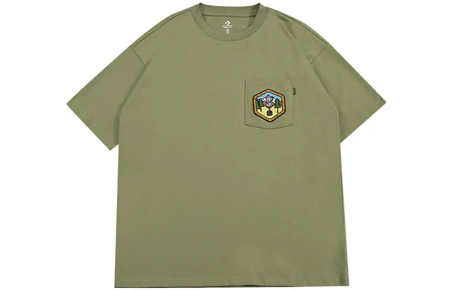 Converse T Shirt Men's Army Green