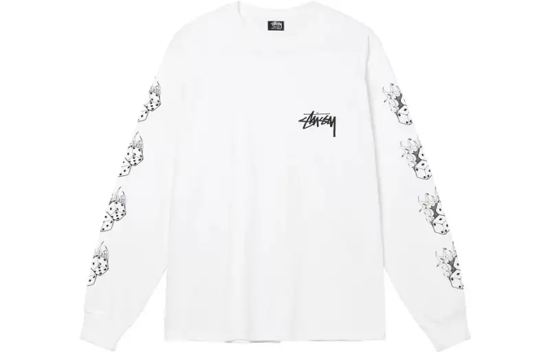 Stussy Fire Dice Long Sleeve Tee