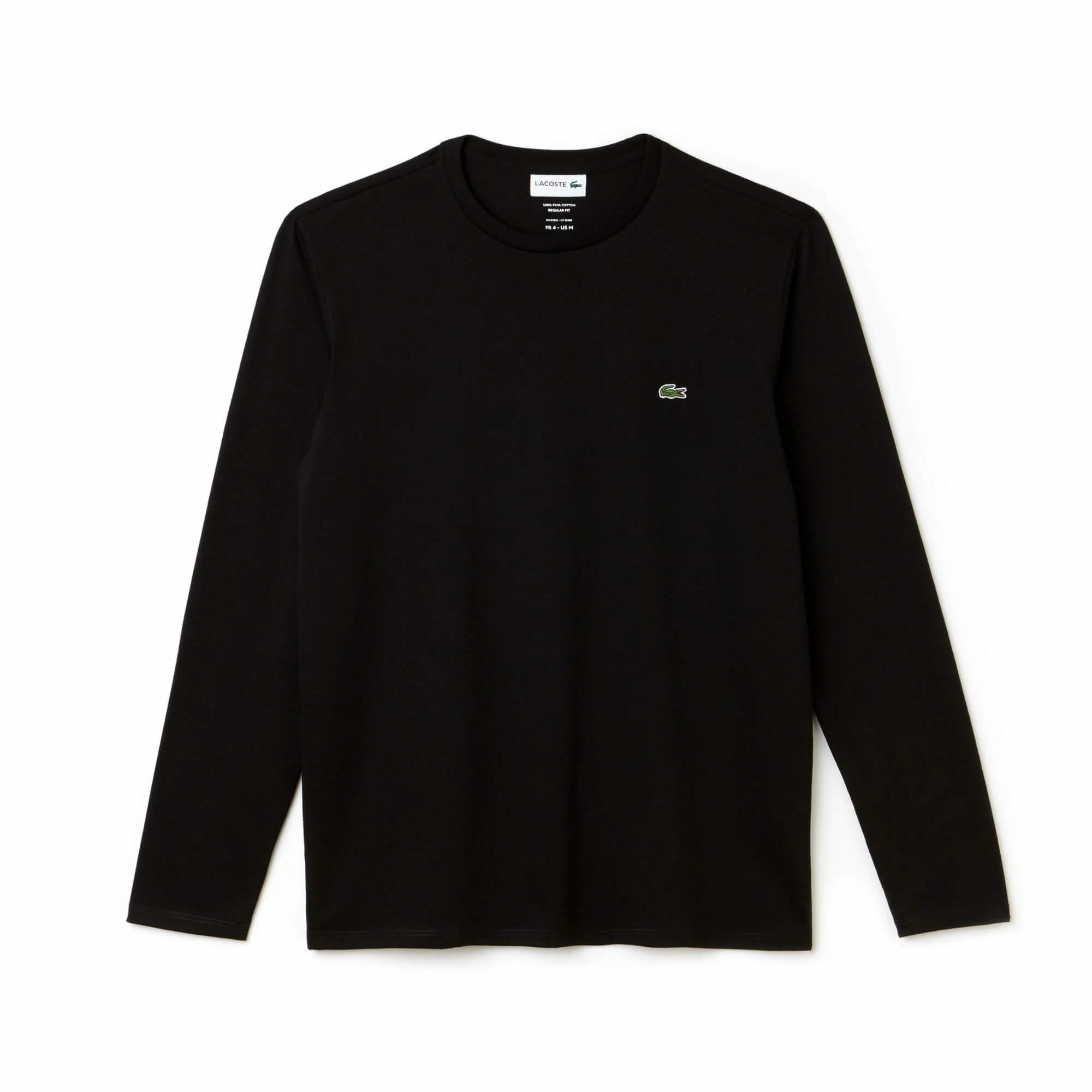 Мужская футболка LACOSTE (черная)