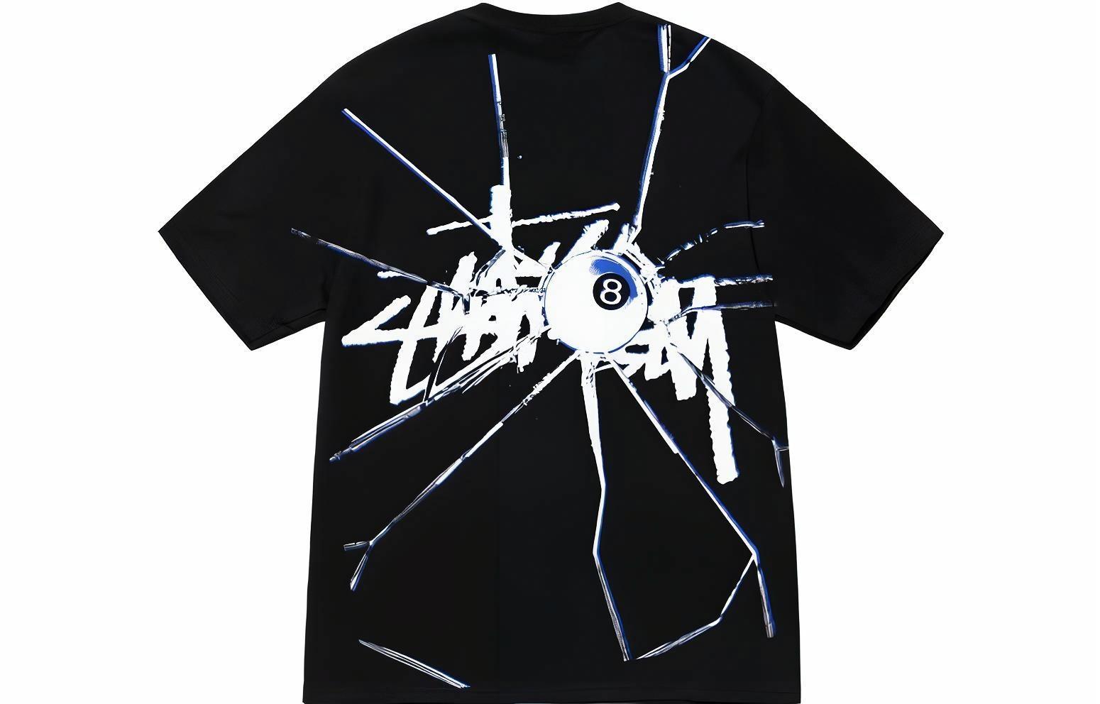 Футболка Stussy Shattered Tee (черная)