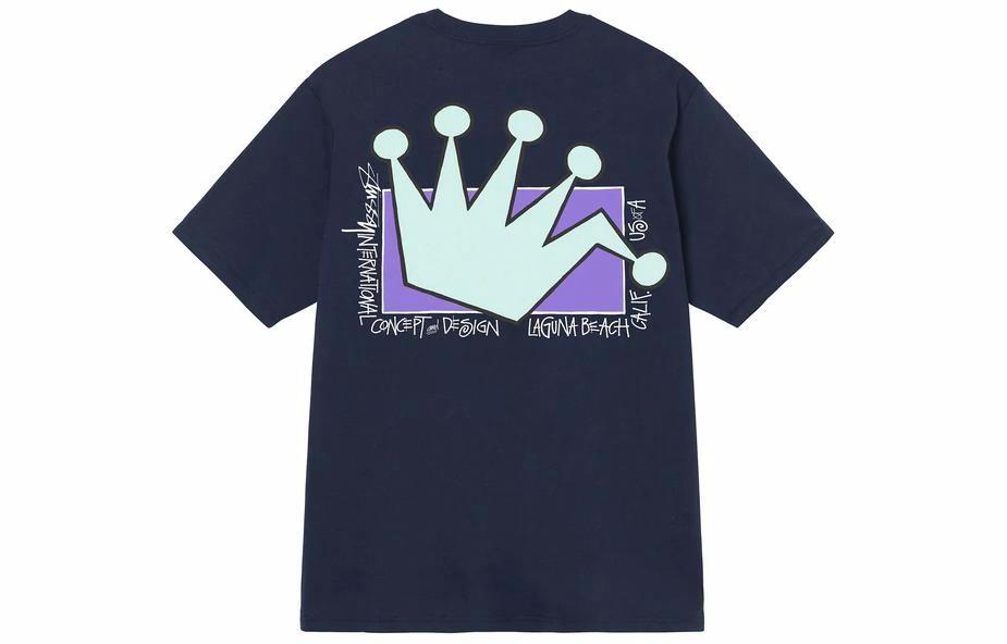 Футболка Stussy SS22 Lb Crown Tee (черная)