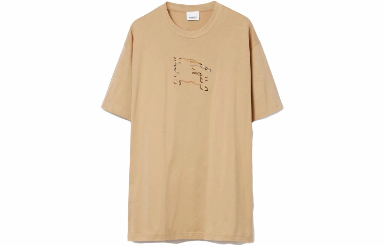 Мужская футболка Burberry Burberry T (рыжевато-коричневая)